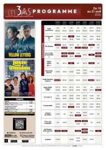 Du côté du cinéma Les 3 as...