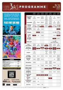 Du côté du cinéma Les 3 as...