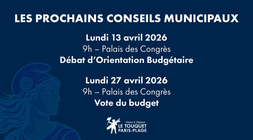 Les prochains conseils municipaux auront lieux :...