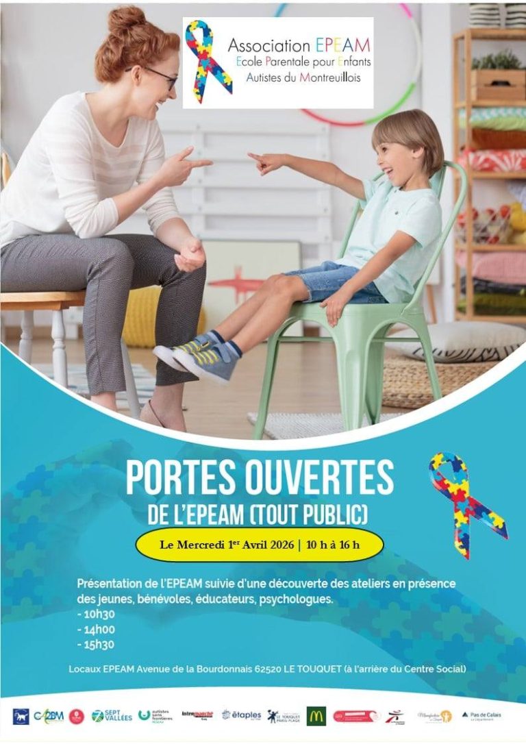 Ne manquez pas les portes ouvertes de l’Ecole Parentale pour Enfants Autistes du...