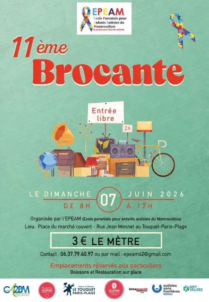 11ème brocante de l’EPEAM : rendez-vous le dimanche 7 juin !...