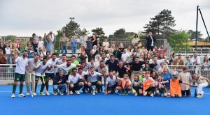 Ce dimanche, dernière journée de championnat de Hockey au terrain Éric Choteau ...
