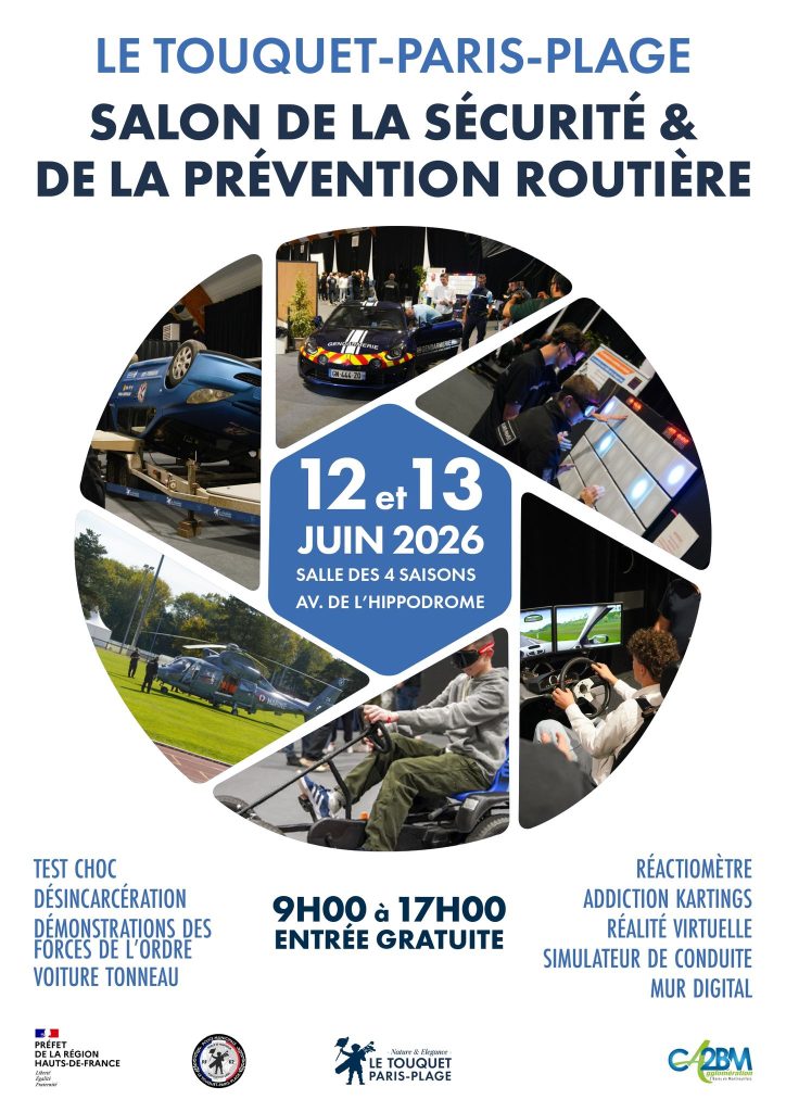 Le Salon de la Sécurité Routière revient au Touquet-Paris-Plage !...