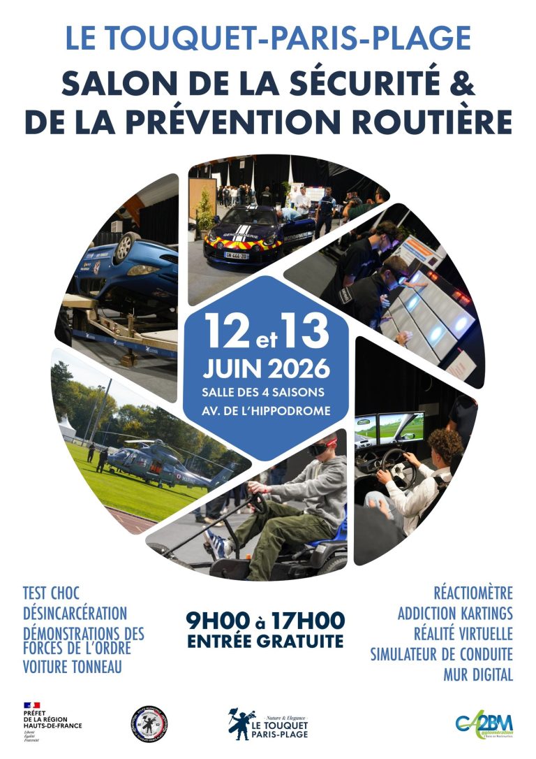 Le Salon de la Sécurité Routière revient au Touquet-Paris-Plage !...