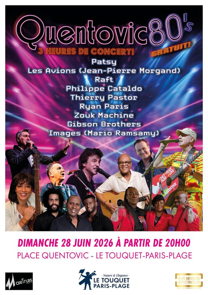 QUENTOVIC 80’s : le rendez-vous musical à ne pas manquer approche à grands pas !...