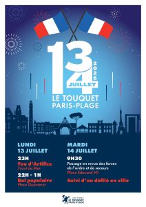 13 et 14 juillet : célébrez la fête nationale au Touquet-Paris-Plage...