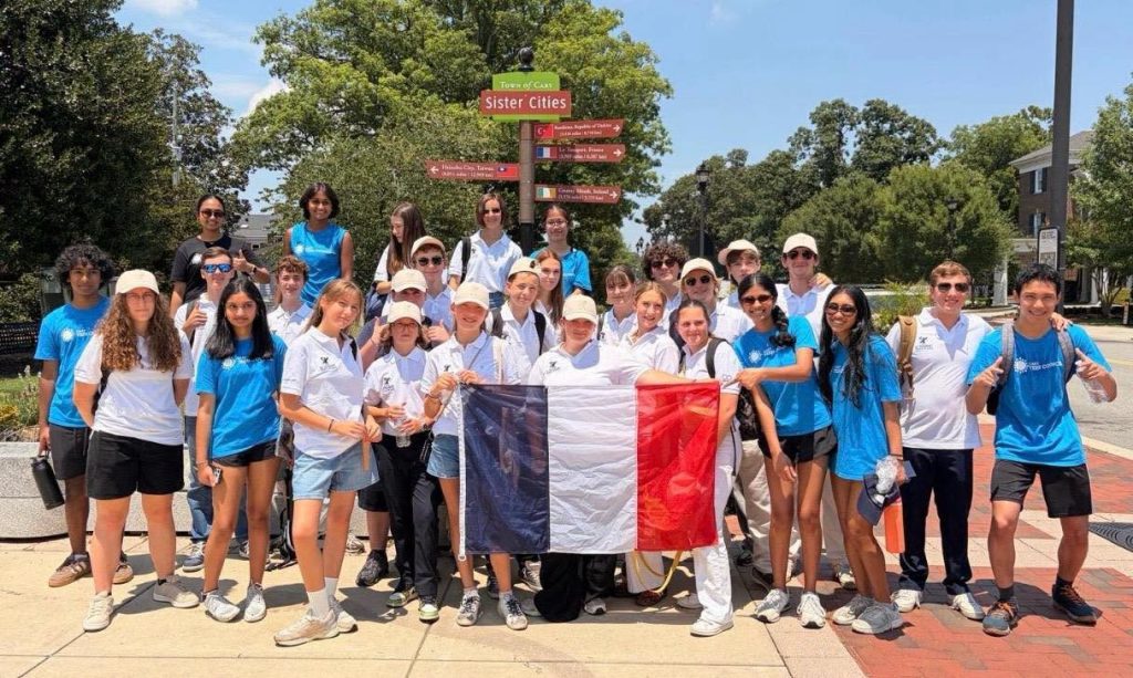 Les jeunes du CMJ ambassadeurs du Touquet auprès de la ville jumelée de Cary...