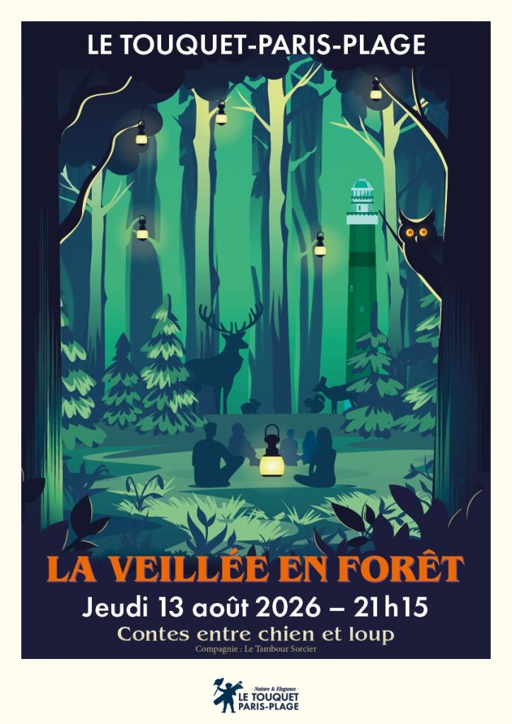 Une soirée hors du temps au cœur de la forêt du Touquet...