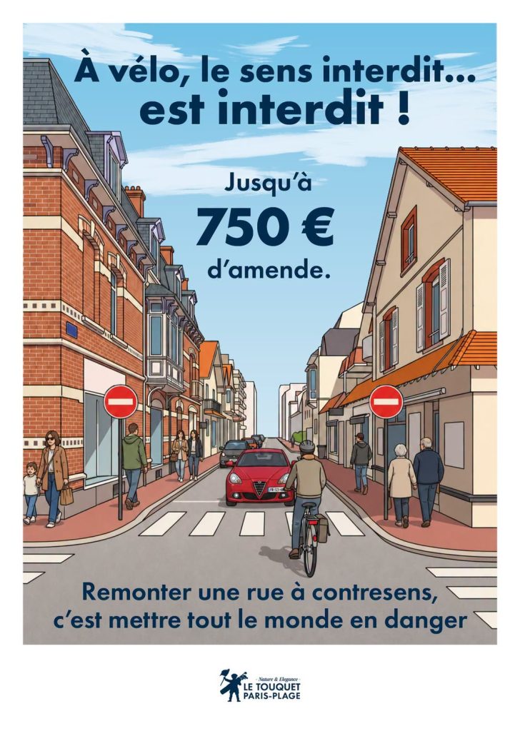 Au Touquet, le sens interdit… reste interdit !...