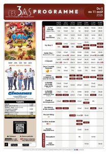 Du côté du cinéma Les 3 as...