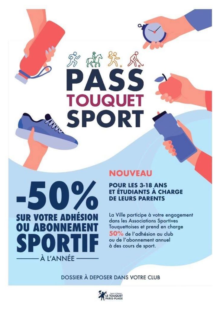 Le Pass Touquet Sport est de retour pour la rentrée 2026-2027 !...
