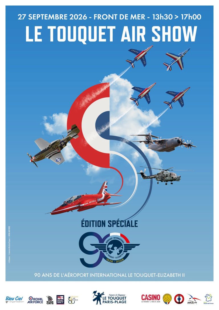 La prochaine édition du Touquet Air Show approche à grands pas !...