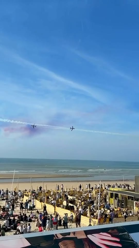 Les Red Arrows nous ont offert un magnifique spectacle !