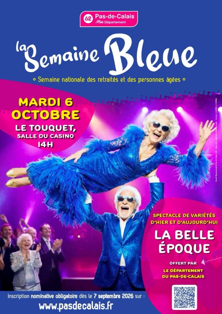 Semaine Bleue 2026 : un spectacle gratuit pour nos aînés !...