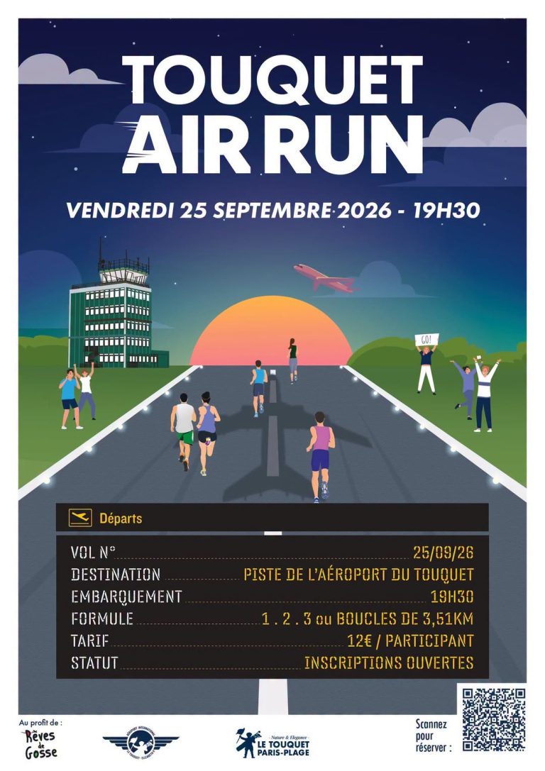 Touquet Air Run : n’oubliez pas de vous inscrire !...
