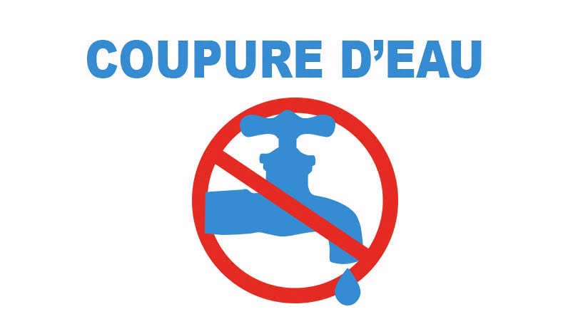 Coupure d’eau !...