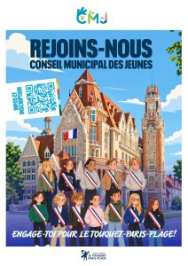 Le Conseil Municipal des Jeunes (CMJ) du Touquet-Paris-Plage recherche ses nouve...